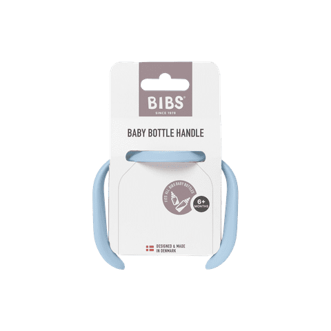BIBS Baby Bottle Handle Baby Blue 1 st