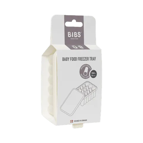 BIBS Baby Food Freezer Tray Ivory 1 pcs