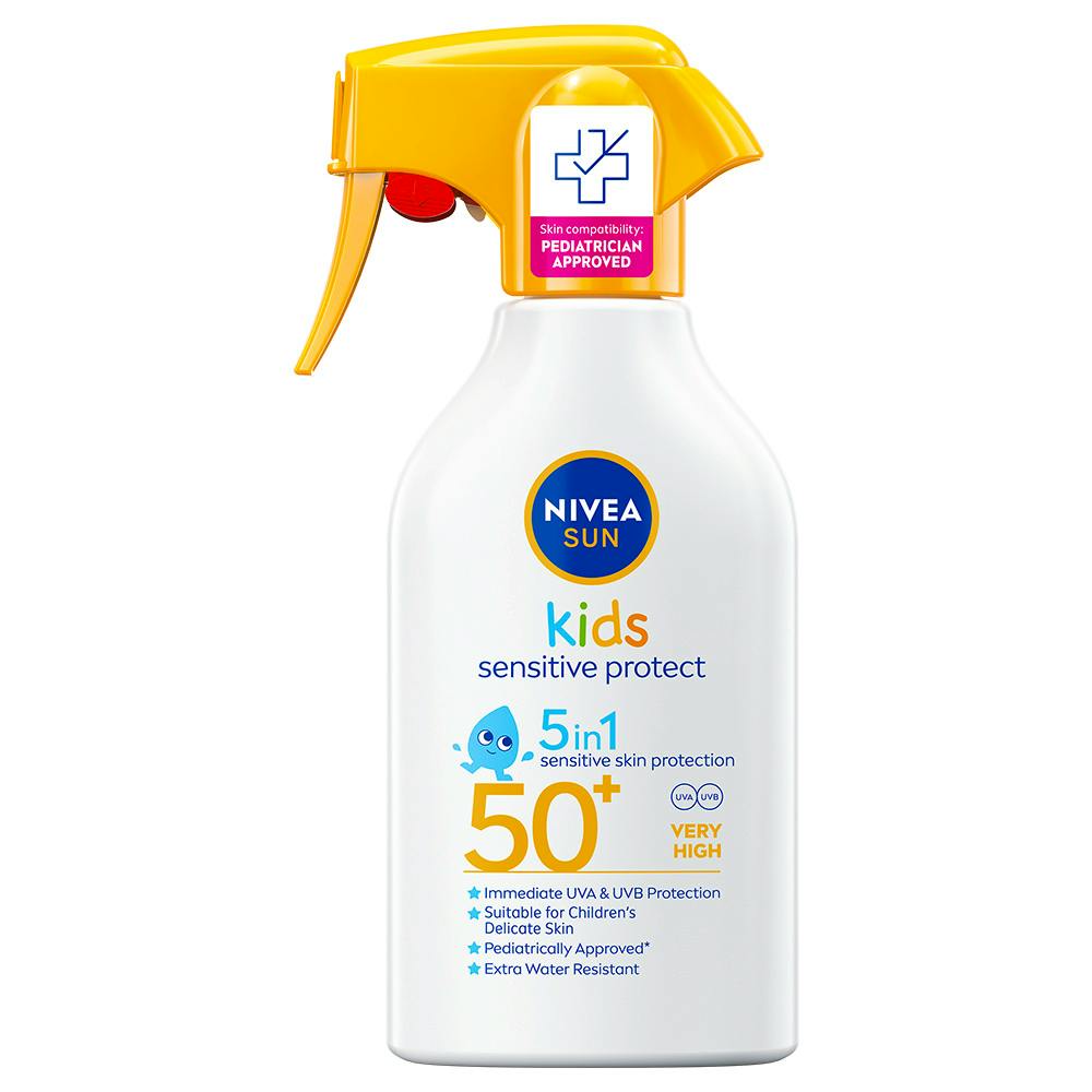 NIVEA Kids Sensitive Trigger Spray SPF50+ 250 ml