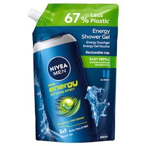 NIVEA Men Shower Energy Refill 500 ml