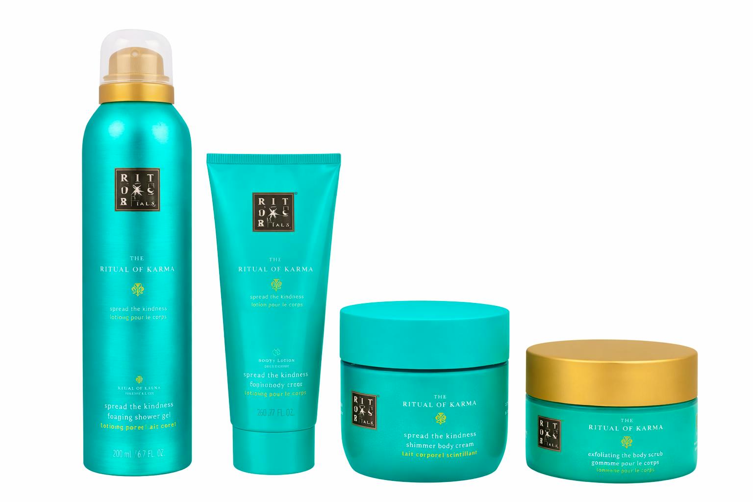 Rituals The Ritual of Karma Body Care Set 125 ml + 125 g + 200 ml + 100 ml