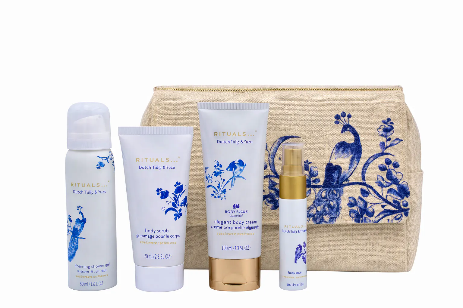 Rituals Amsterdam Collection Medium Body Care Set 20 ml + 50 ml + 70 ml + 70 ml