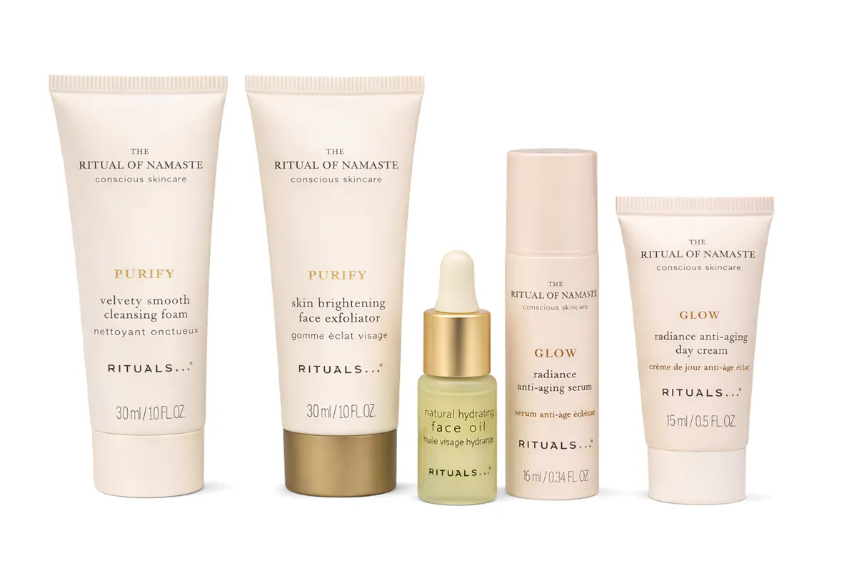 Rituals The Ritual of Namasté Gift Set 4 ml + 10 ml + 10 ml + 30 ml + 30 ml