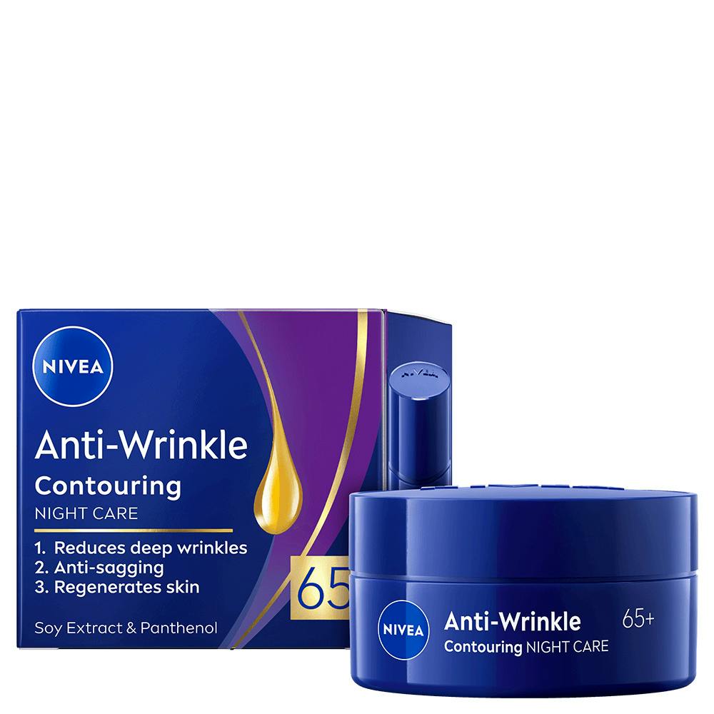 NIVEA Anti Wrinkle Contouring Night Care 65+ 50 ml