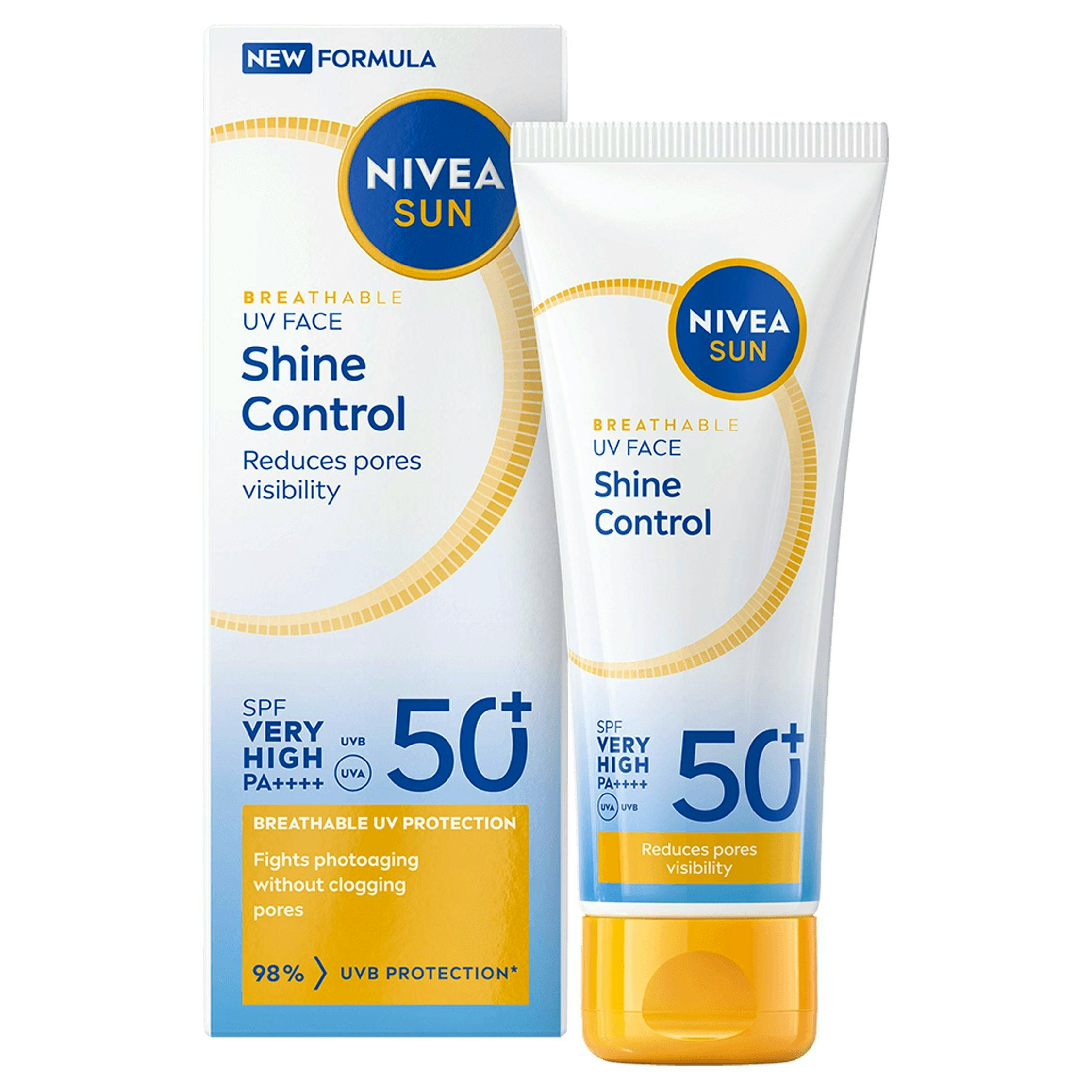 NIVEA Sun UV Face Shine Control Cream SPF50 50 ml