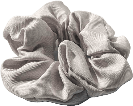 Silk& Scrunchie Maxi Grey 1 kpl