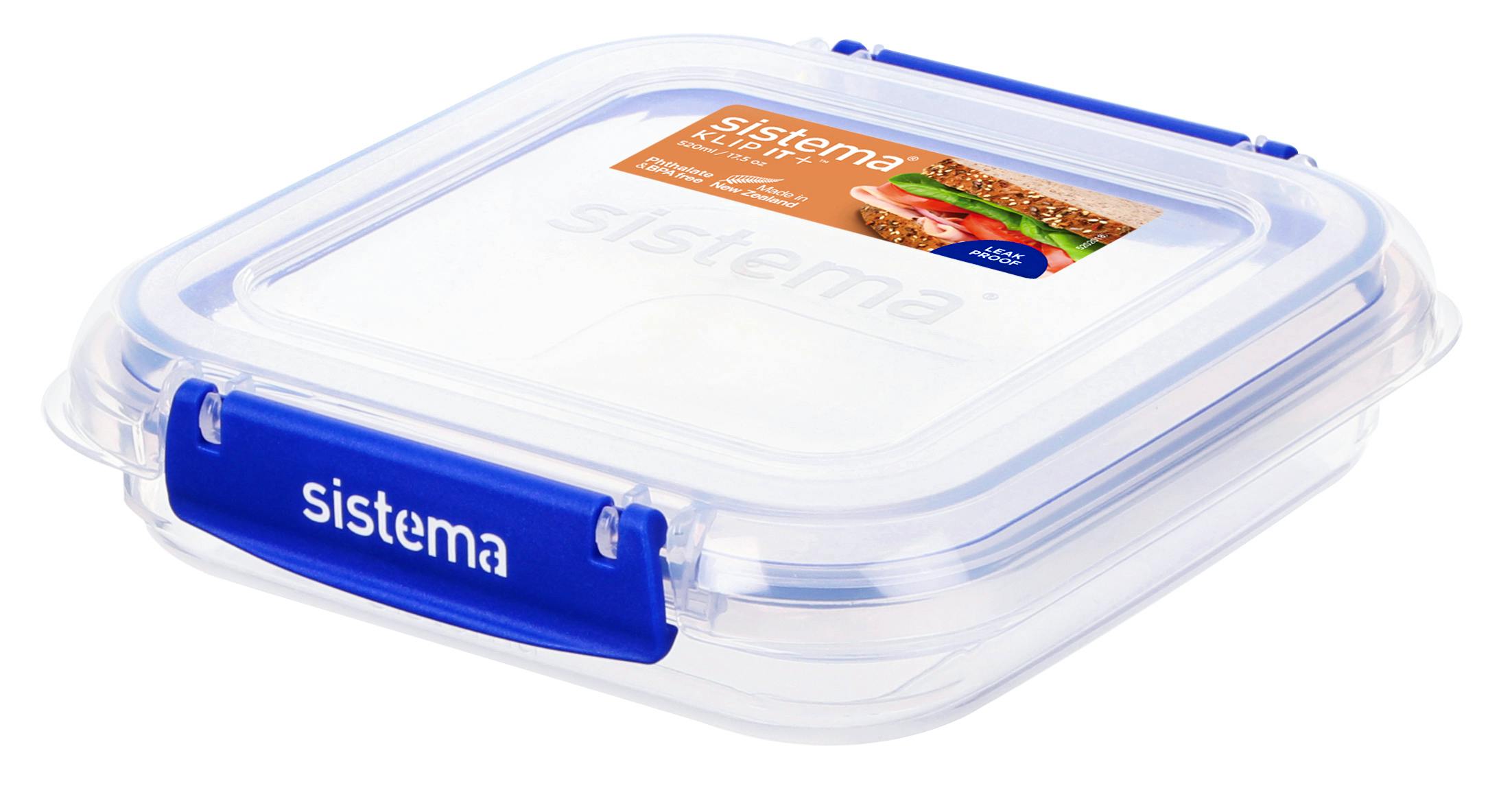 Sistema Square Klip It Plus 520 ml