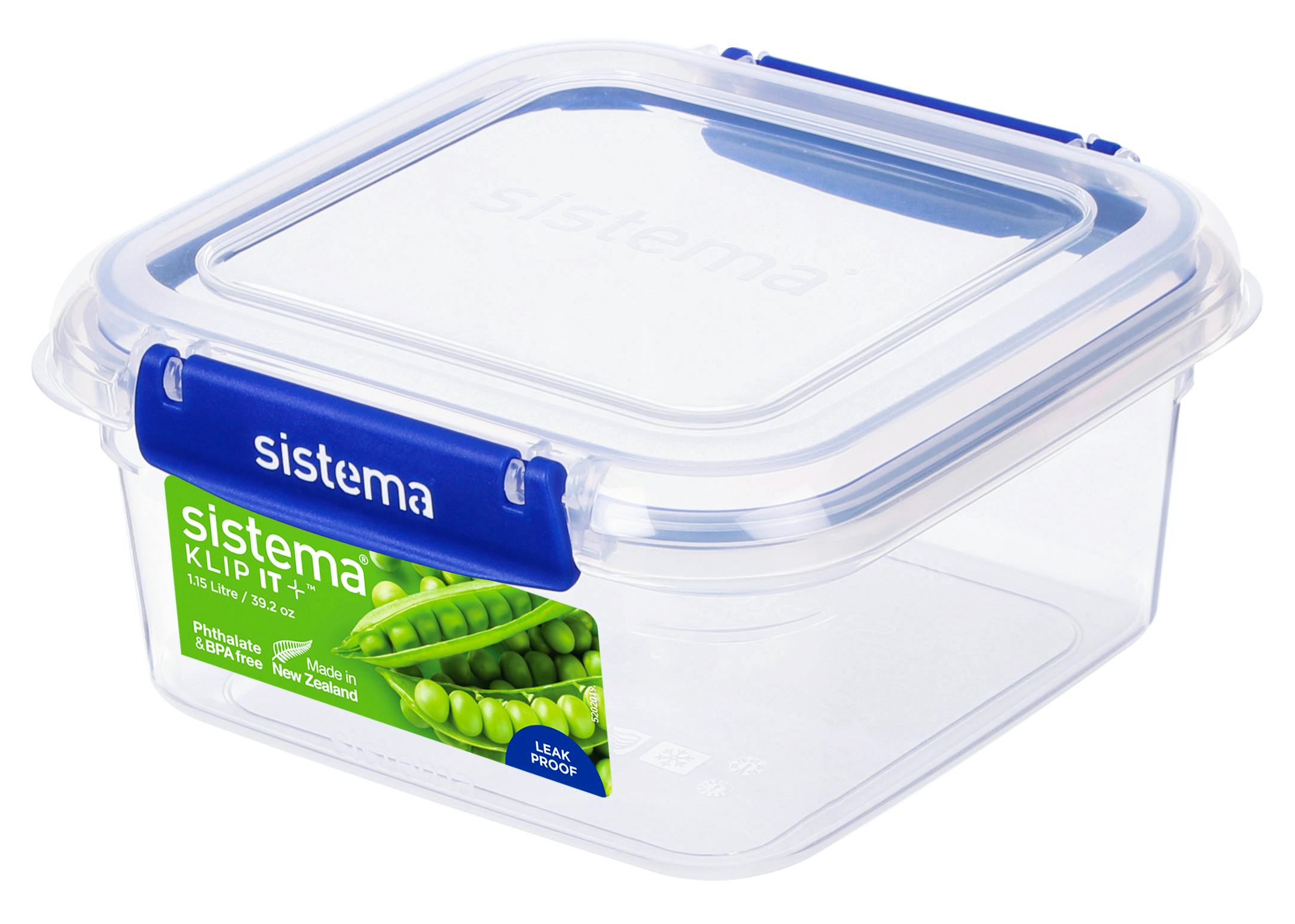 Sistema Square Klip It Plus 1150 ml