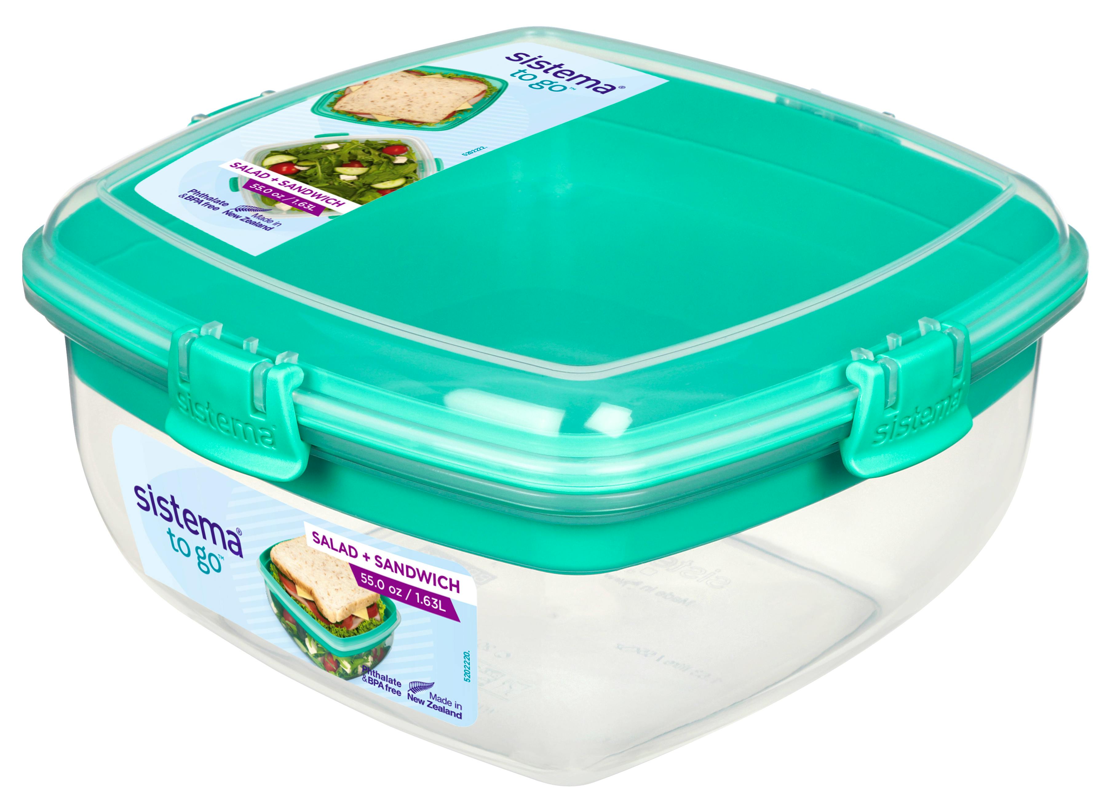 Sistema Salad & Sandwich To Go 1630 ml