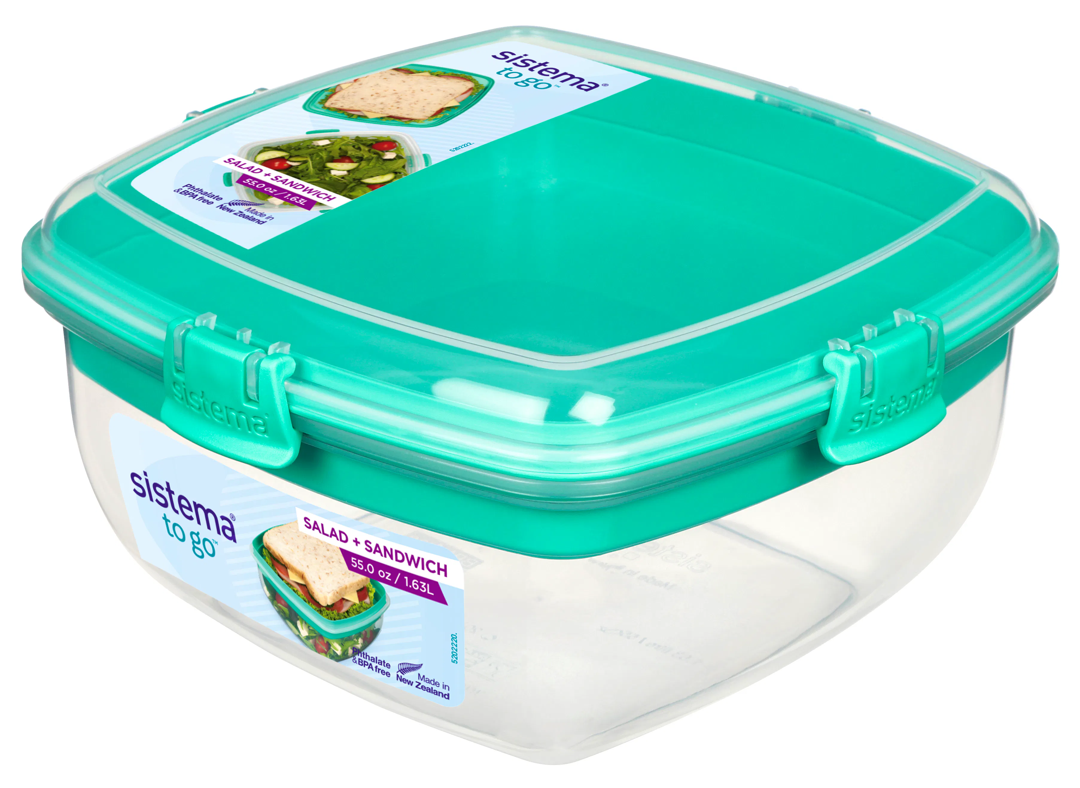 Sistema Salad & Sandwich To Go 1630 ml