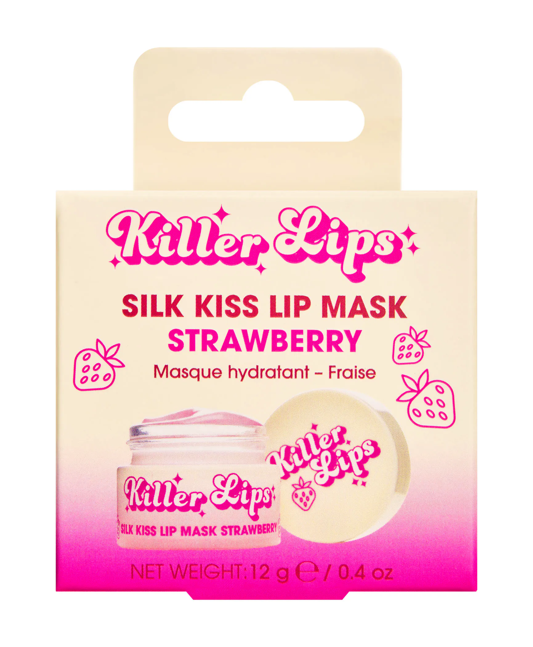 Killer Lips Silk Kiss Lip Mask Strawberry 12 g