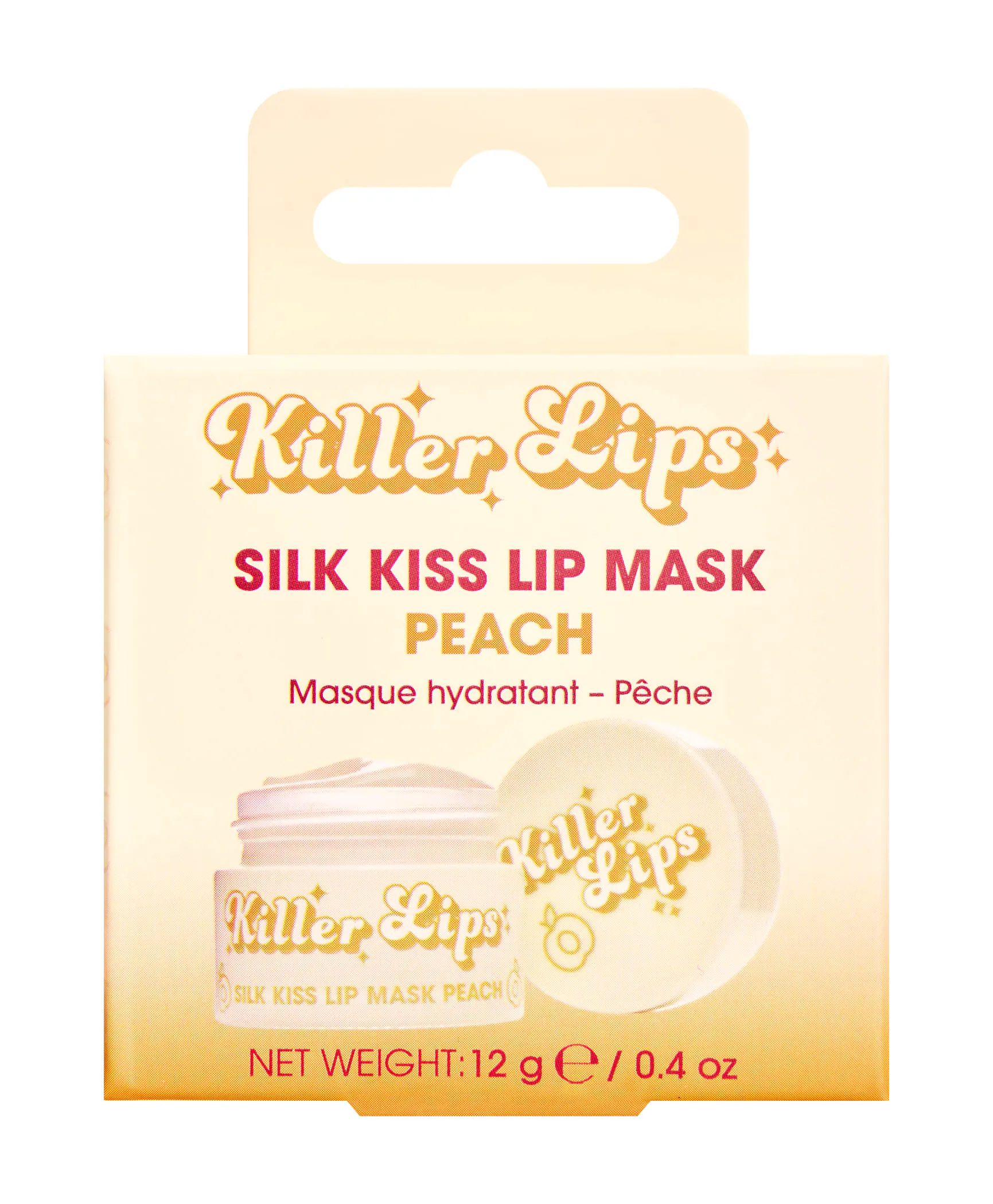 Killer Lips Silk Kiss Lip Mask Peach 12 g