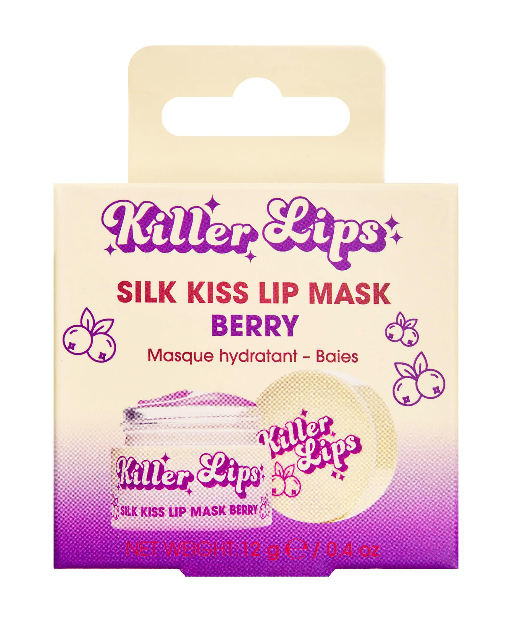 Killer Lips Silk Kiss Lip Mask Berry 12 g