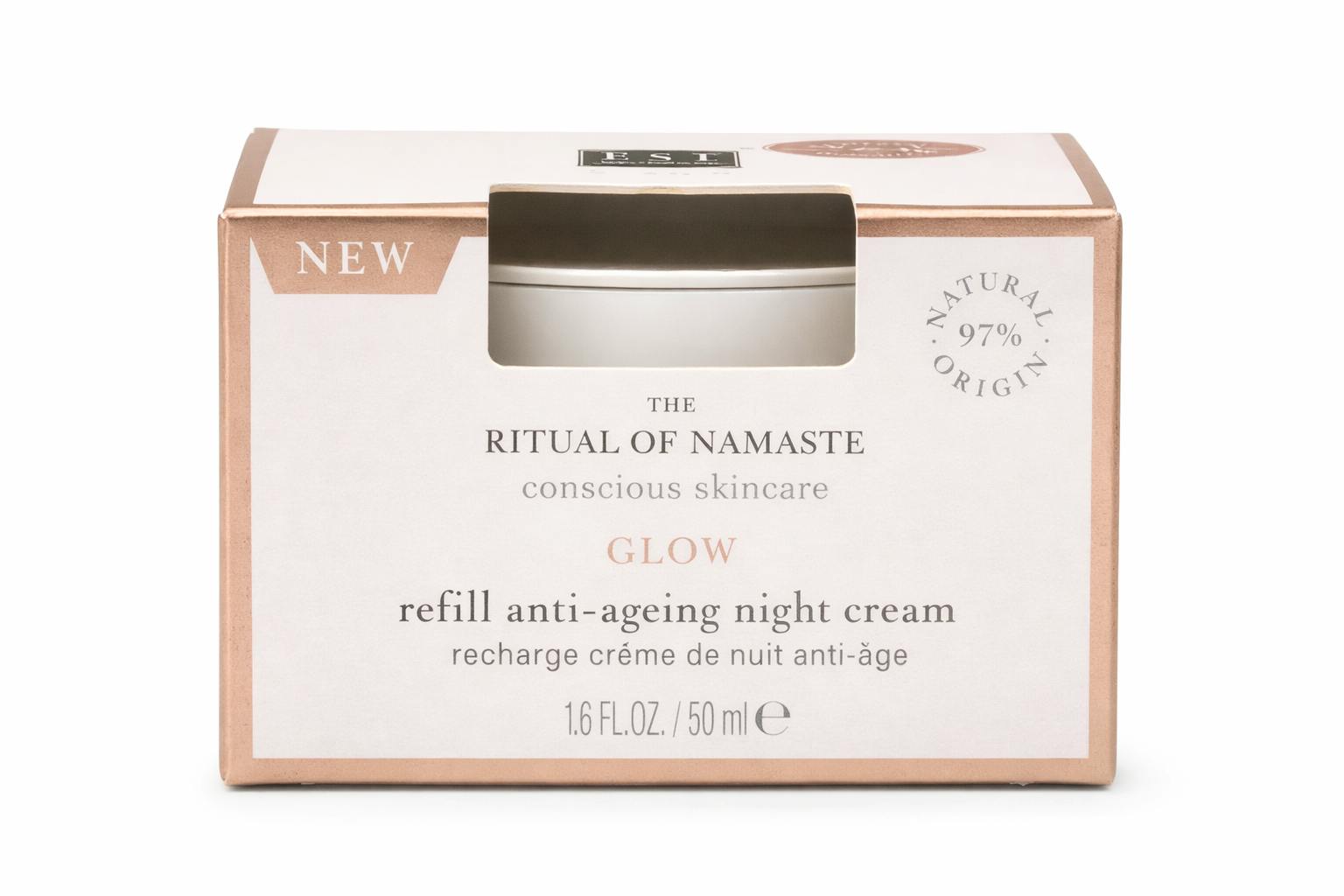 Rituals The Ritual Of Namasté Glow Anti-Ageing Night Cream Refill 50 ml