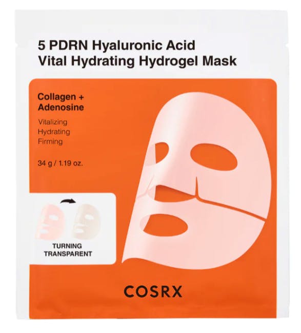 Cosrx 5 PDRN Hyaluronic Acid Vital Hydrating Hydrogel Mask 1 stk