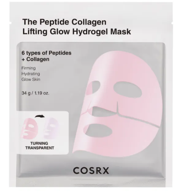Cosrx The Peptide Collagen Lifting Glow Hydrogel Mask 1 pcs