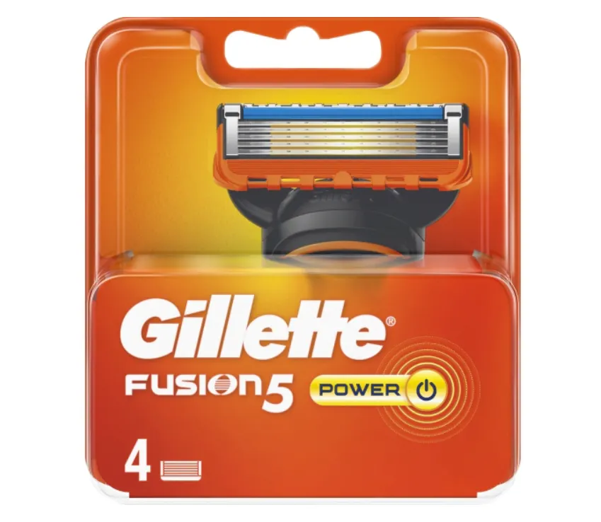 Gillette Fusion Power Razorblades 4 pcs