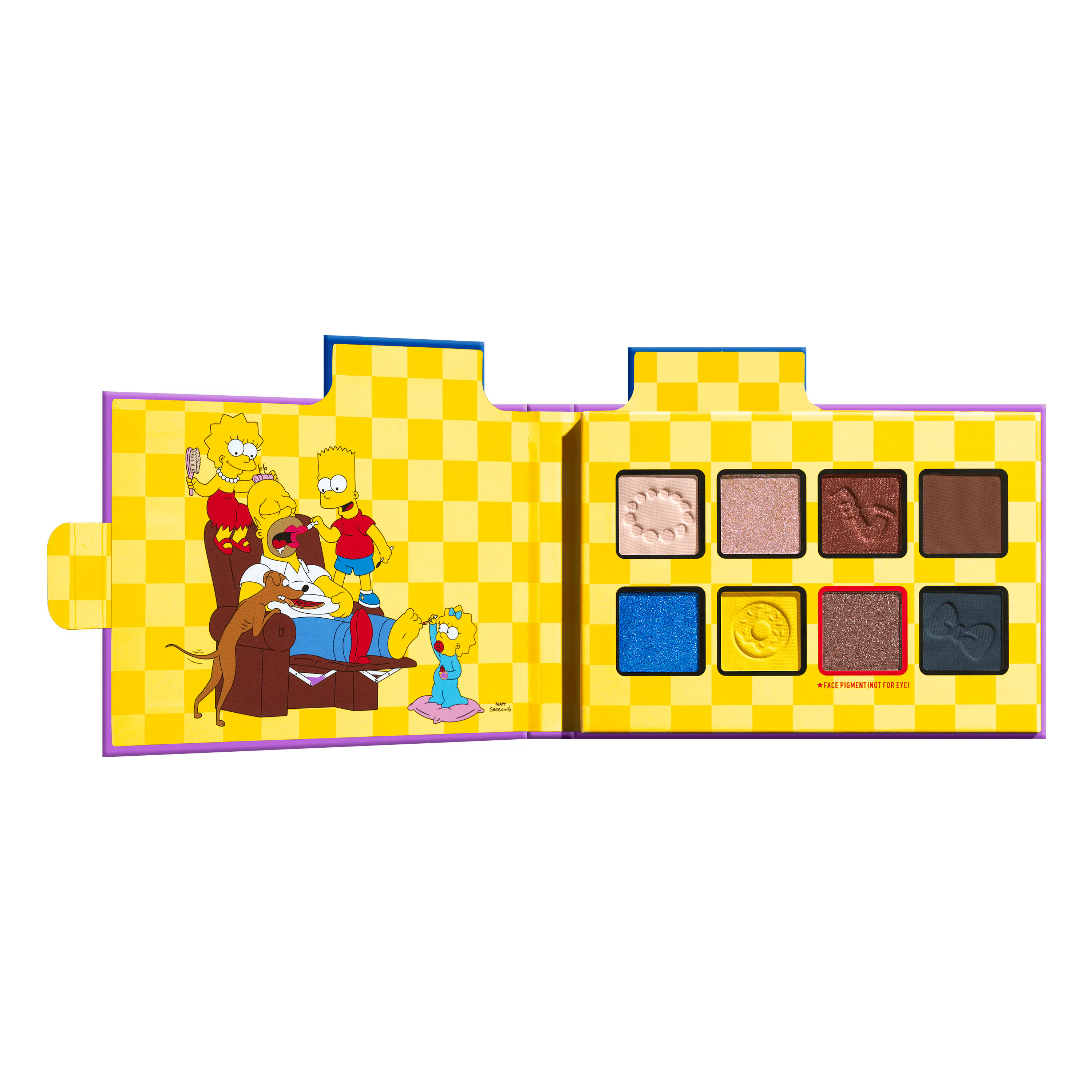 NYX Professional Make-Up Simpsons Mania Eye Shadow Palette 01 1 st
