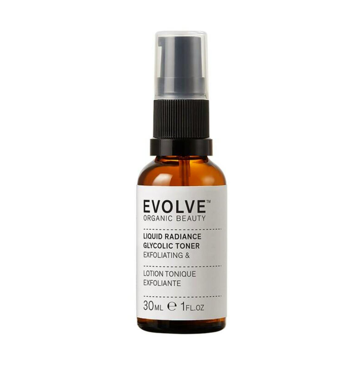 Evolve Organic Beauty Liquid Radiance Glycolic Toner 30 ml