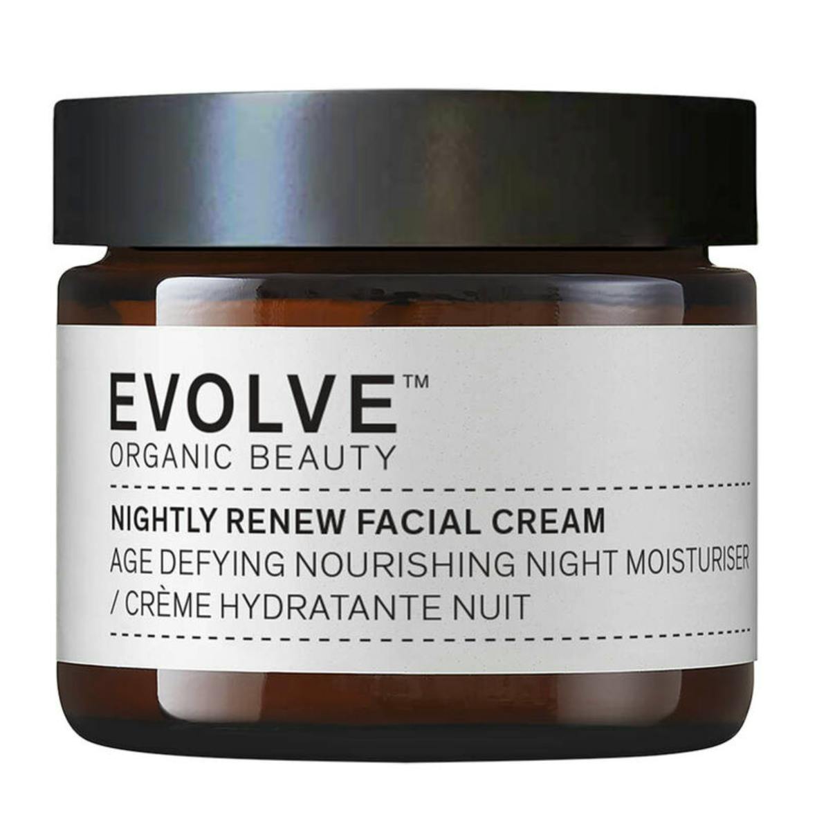 Evolve Organic Beauty Nightly Renew Facial Cream 60 ml