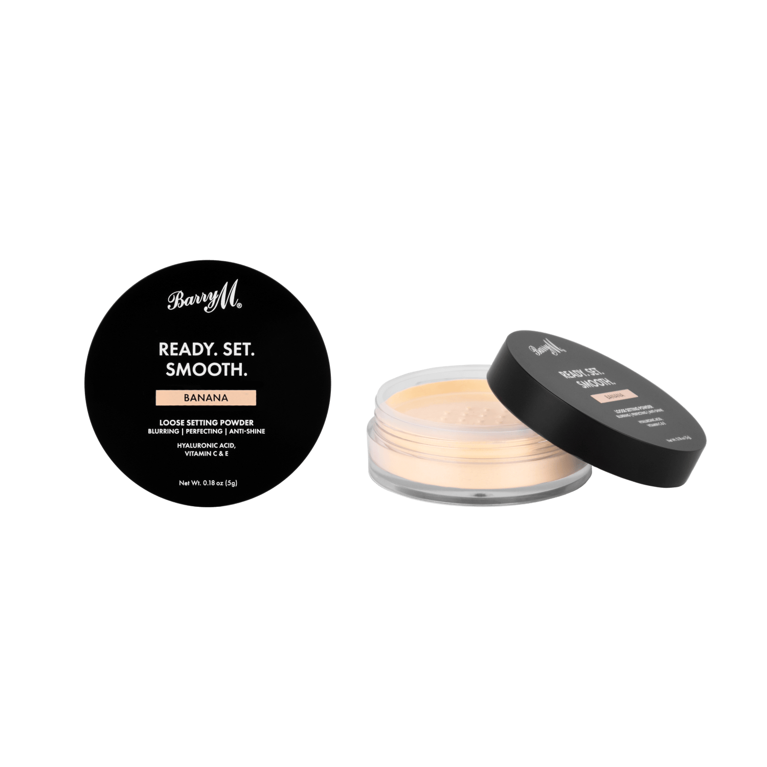 Barry M. Ready Set Smooth Loose Banana Setting Powder 5,2 g