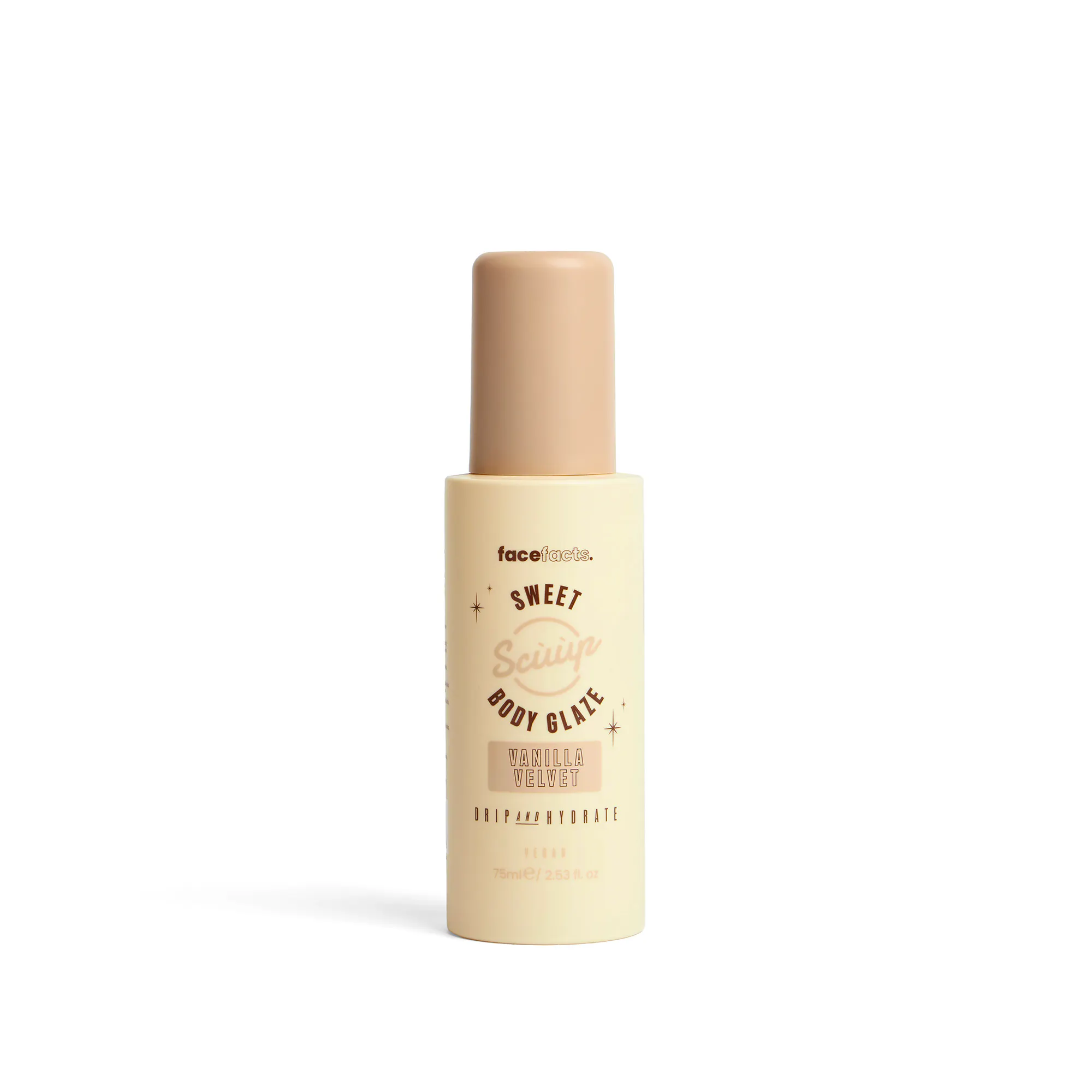 Face Facts Scuup Vanilla Velvet Sweet Body Glaze 75 ml
