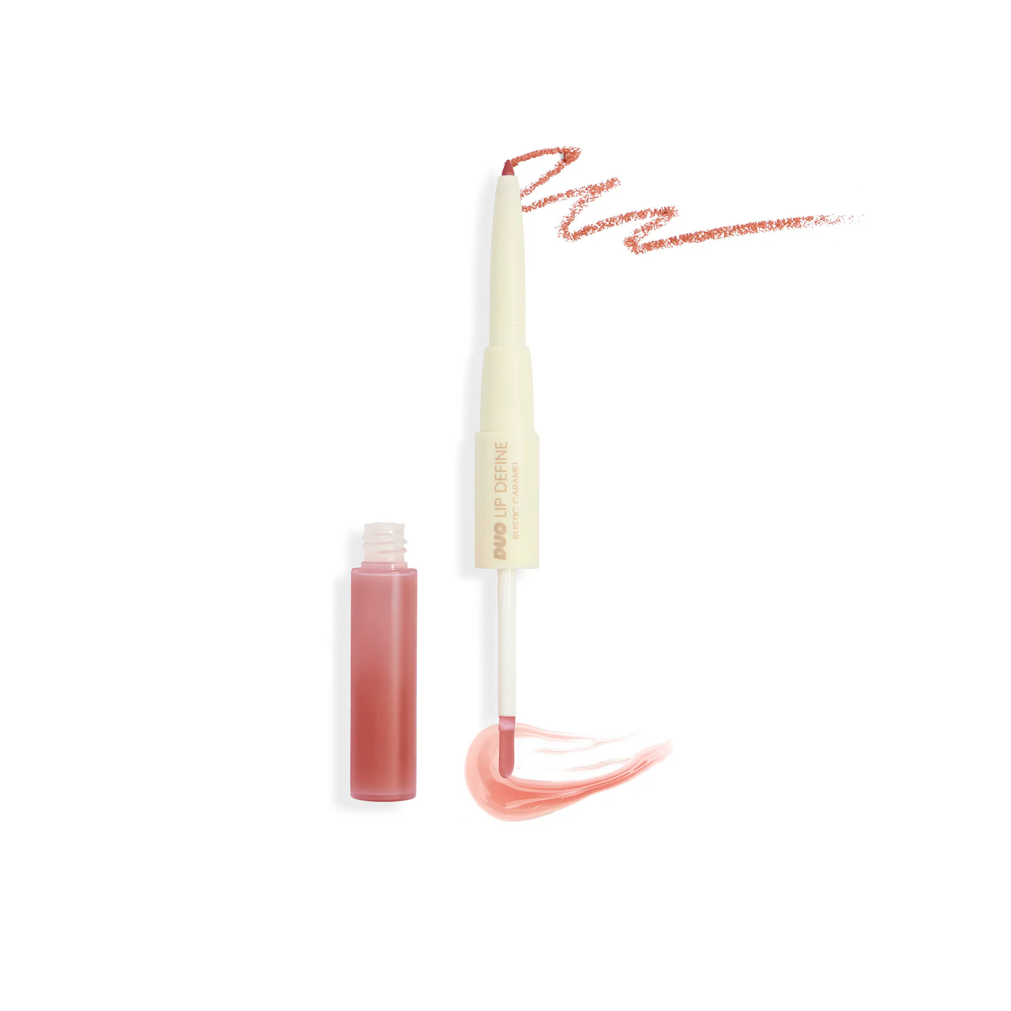 Face Facts Duo Lip Define Rustic Caramel 2 st