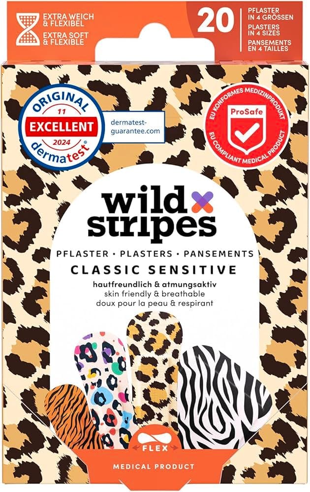 Wild Stripes Classic Sensitive Animal 20 st