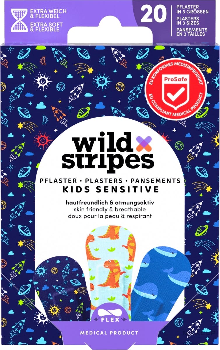 Wild Stripes Kids Sensitive Space 20 st