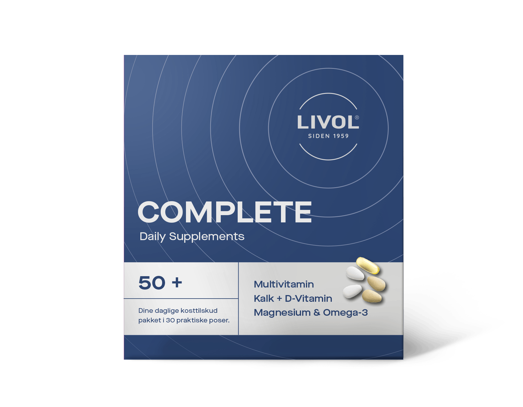 Livol Complete 50+ 30 stk