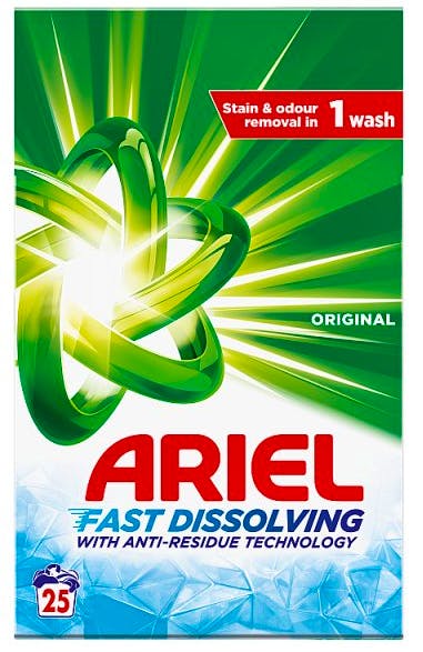 Ariel Original Powder 25 Washes 1375 g