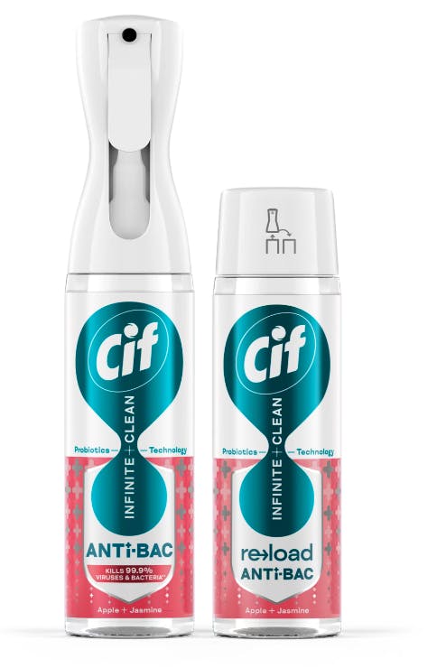 Cif Anti-Bac Spray Apple & Jasmine 280 ml