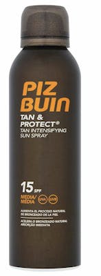 Piz Buin Tan &amp; Protect Intensifying Sun Spray SPF15 150 ml
