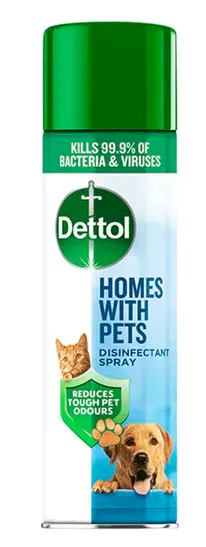 Dettol Disinfectant Spray Homes With Pets 300 ml