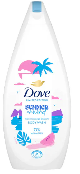 Dove Limited Edition Summer Unwind Body Wash 720 ml
