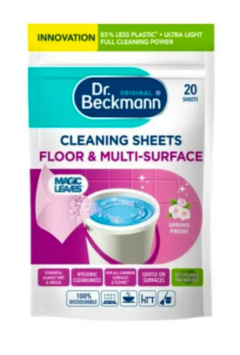 Dr. Beckmann Cleaning Sheets Floor & Multi-Surface Spring Fresh 20 pcs