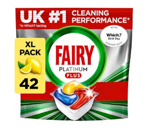 Fairy (Dreft) Platinum Plus Dishwasher Tablets Lemon 42 st
