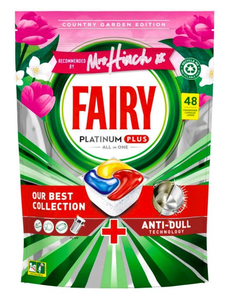 Fairy (Dreft) Platinum Plus Dishwasher Tablets Wildflowers 48 ml