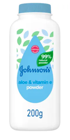 Johnson's Baby Powder Aloe & Vitamin E 200 g