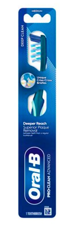 Oral-B Deep Clean Advanced Toothbrush Medium 1 kpl