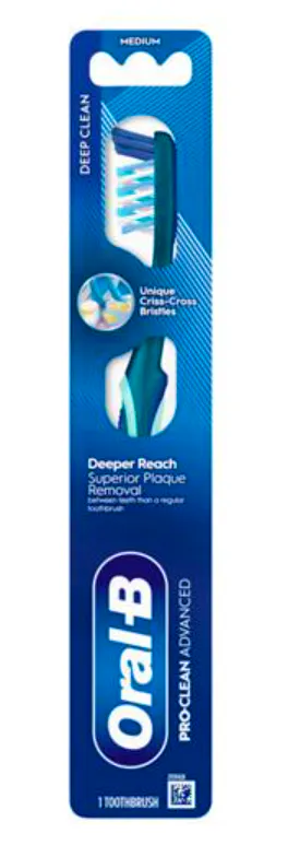 Oral-B Deep Clean Advanced Toothbrush Medium 1 pcs