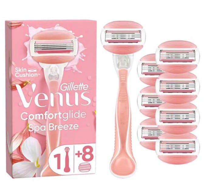 Gillette Venus Comfort Glide Spa Breeze Handle & Blades 1 pcs + 8 st