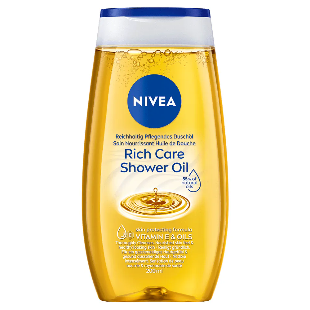 NIVEA Natural Caring Shower Oil 200 ml