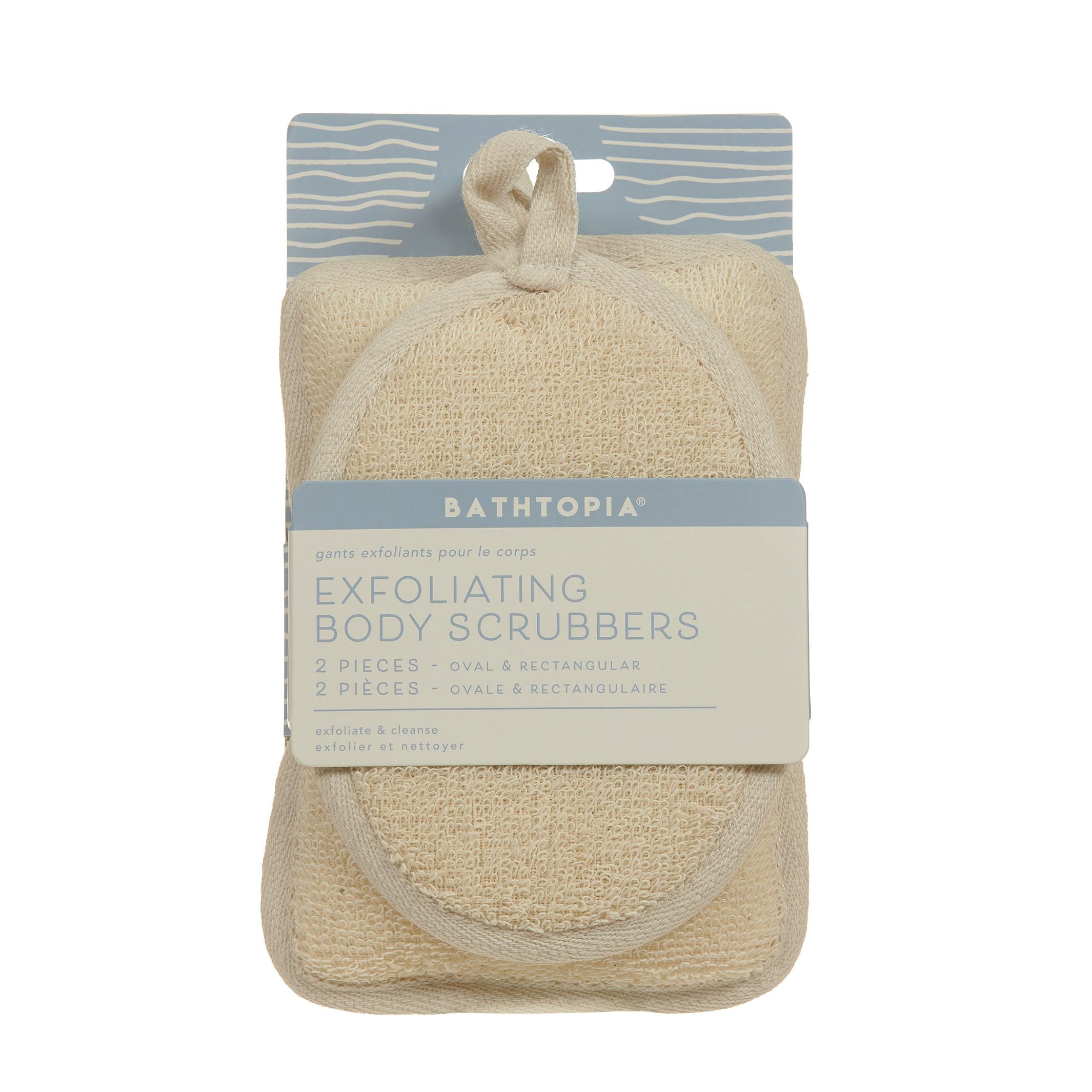Bathtopia Dual Body Scrubber 2 st