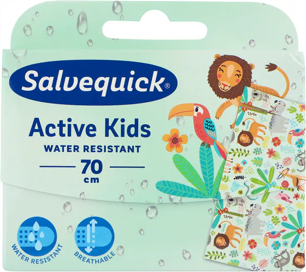 Salvequick Kids Bandaid 70 m 1 pcs