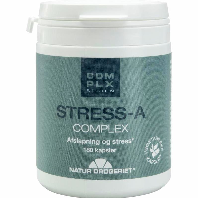 Natur Drogeriet Stress-A Complex Kapsler 180 stk