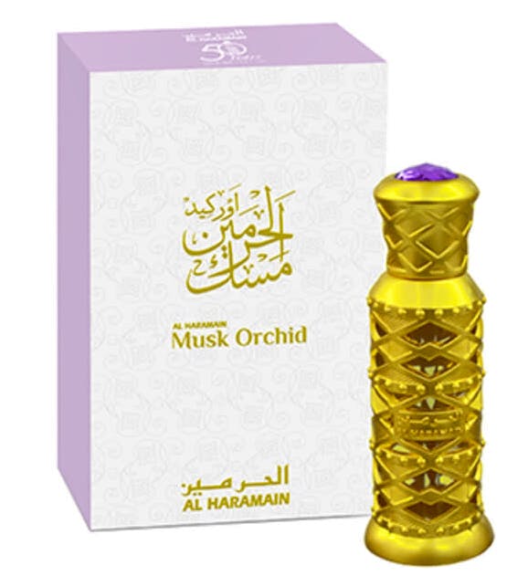 Al Haramain Musk Orchid Perfume Oil 12 ml