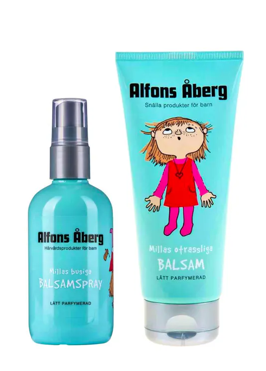 Alfons Åberg Millas Busiga Conditioner Spray + Millas Otrassliga Conditioner 150 ml + 200 ml