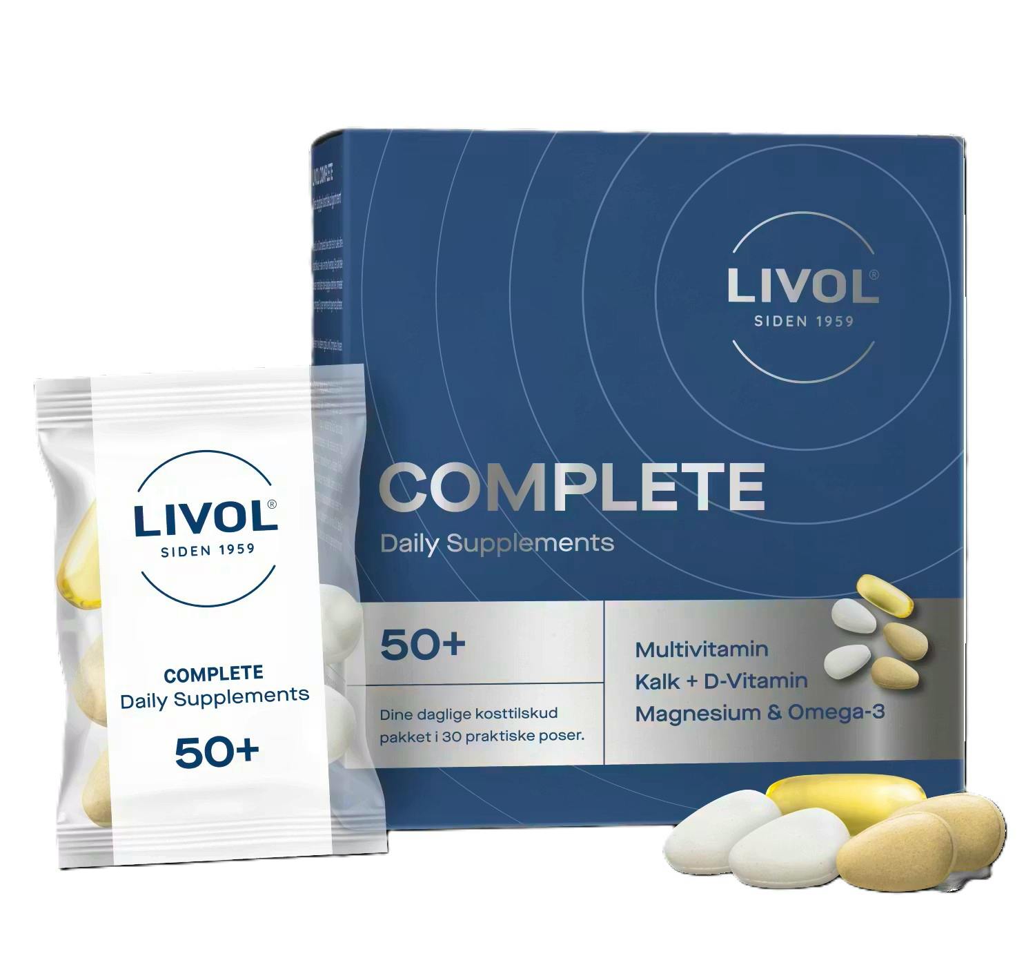 Livol Complete 50+ 30 stk