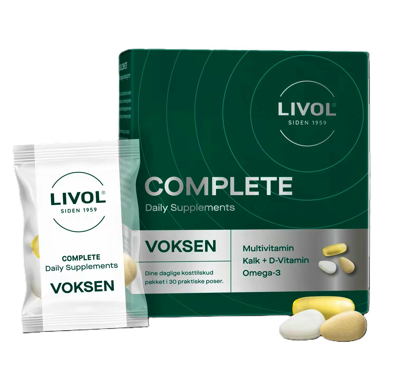 Livol Complete Voksen 30 st